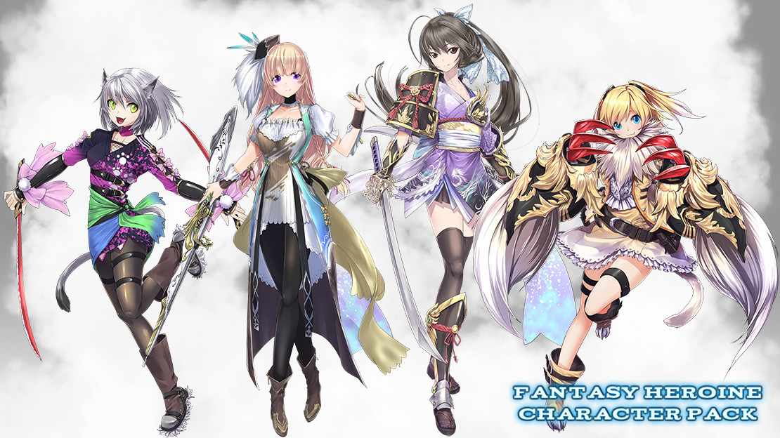 RPG Maker MV - Fantasy Heroine Character Pack DLC Steam CD Key Screenshot 7