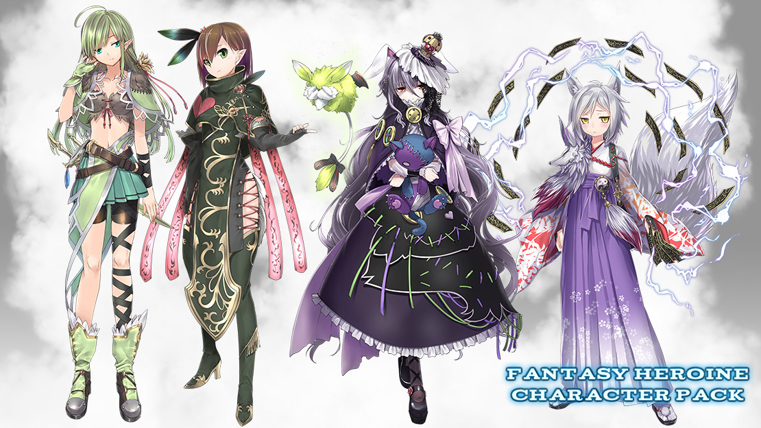 RPG Maker MV - Fantasy Heroine Character Pack DLC Steam CD Key Screenshot 8