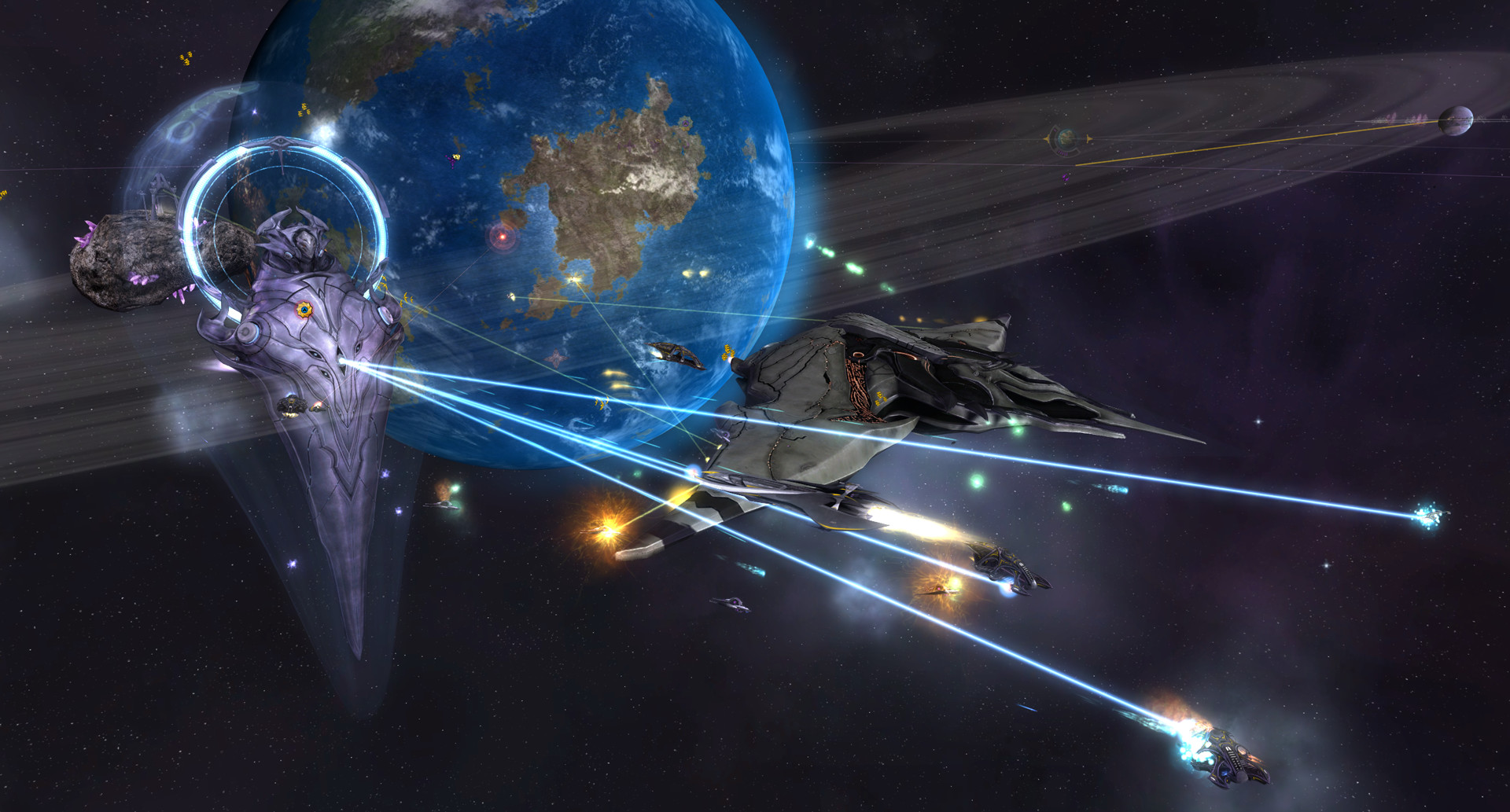 Sins of a Solar Empire: Rebellion - Outlaw Sectors DLC Steam CD Key Screenshot 5