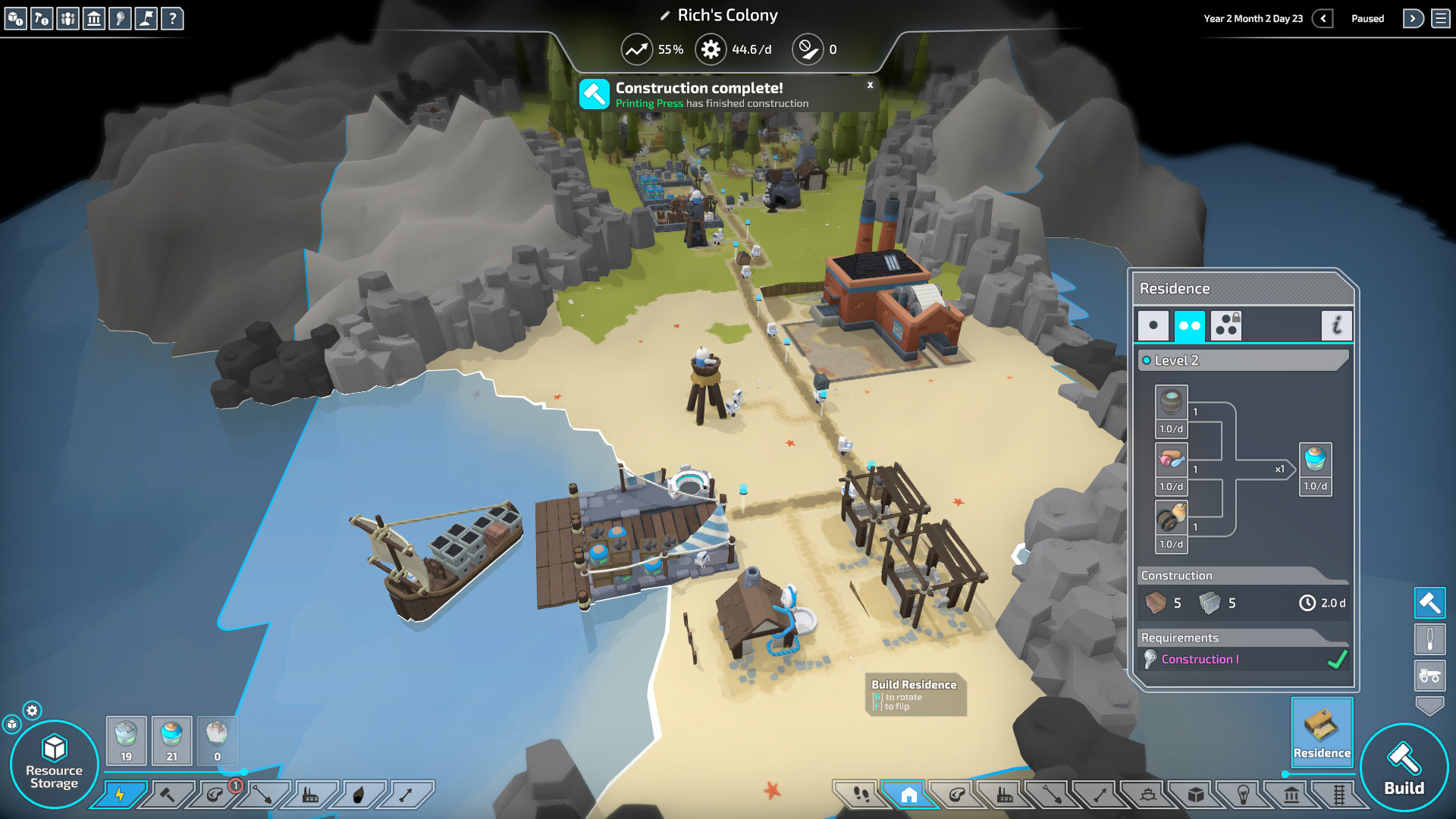 The Colonists Steam CD Key Screenshot 3