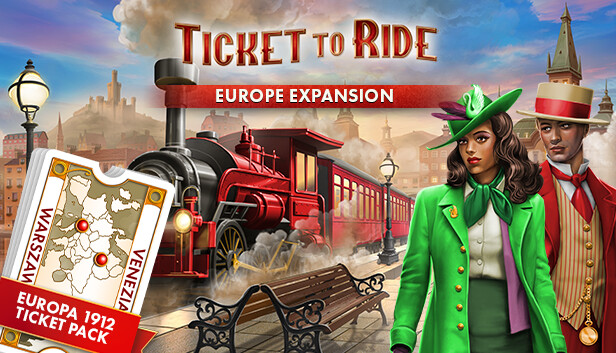 Ticket to Ride - Europe Expansion DLC - PC (Steam)
