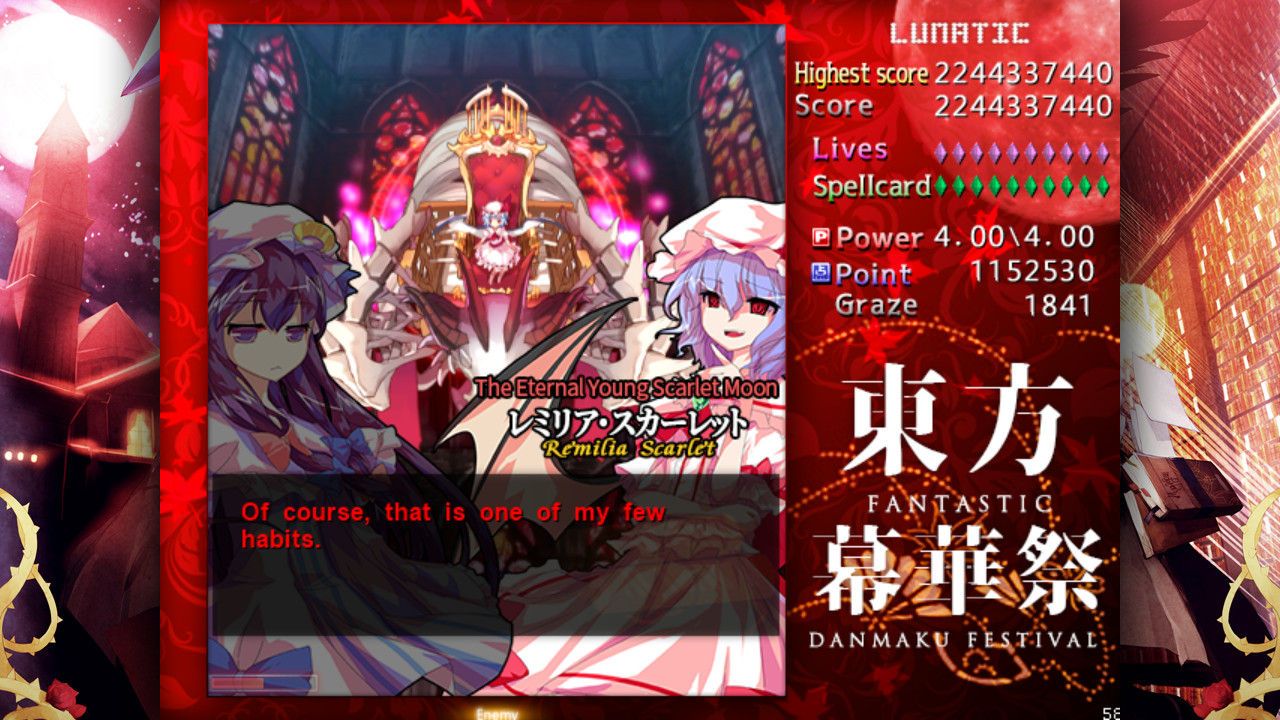 TouHou Makuka Sai ~ Fantastic Danmaku Festival Steam CD Key Screenshot 5