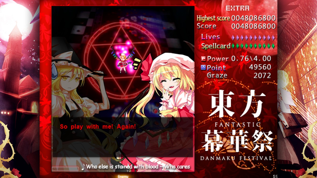 TouHou Makuka Sai ~ Fantastic Danmaku Festival Steam CD Key Screenshot 6