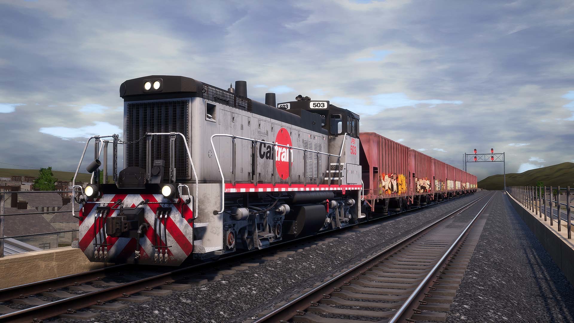 Train Sim World: Caltrain MP15DC Diesel Switcher Loco Add-On DLC Steam CD Key Screenshot 1