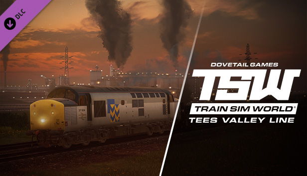 Train Sim World - Tees Valley Line: Darlington  Saltburn-by-the-Sea Route Add-On DLC Steam CD Key