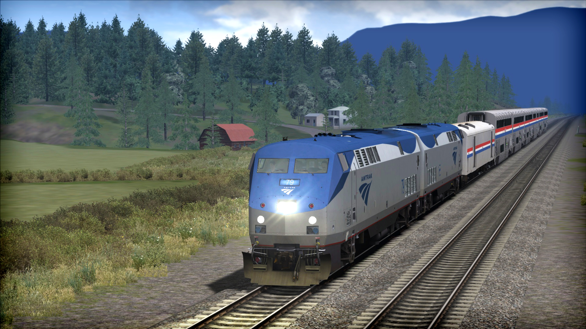 Train Simulator - Amtrak P42 DC Empire Builder Loco Add-On DLC Steam CD Key Screenshot 2