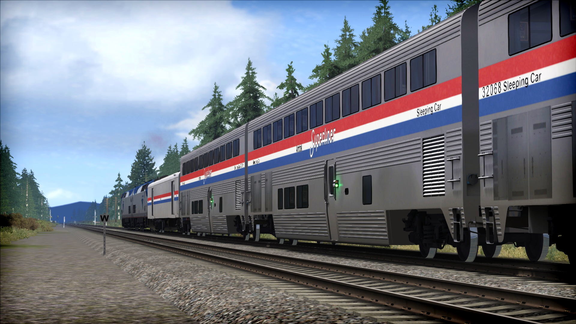 Train Simulator - Amtrak P42 DC Empire Builder Loco Add-On DLC Steam CD Key Screenshot 5