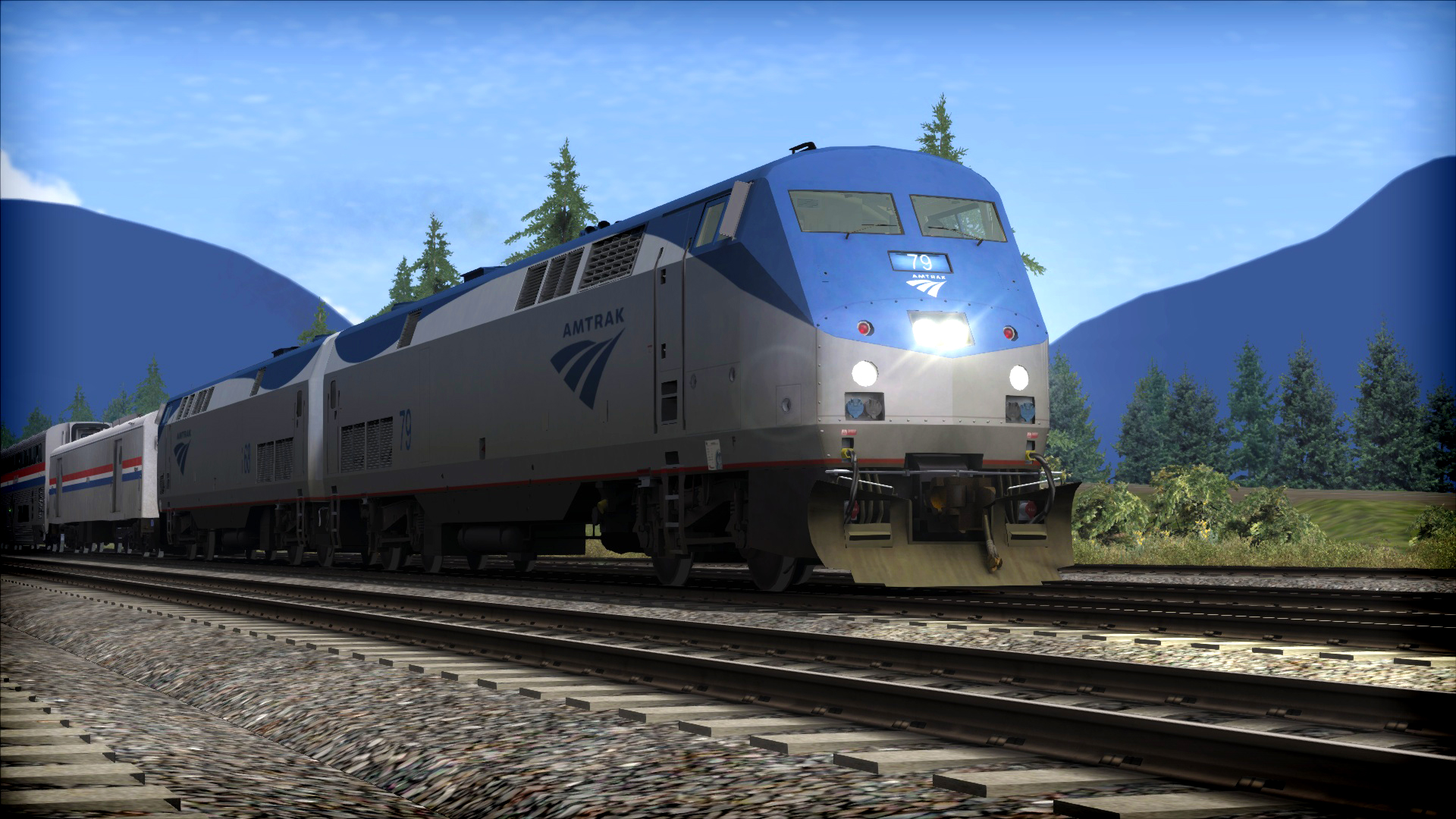 Train Simulator - Amtrak P42 DC Empire Builder Loco Add-On DLC Steam CD Key Screenshot 6