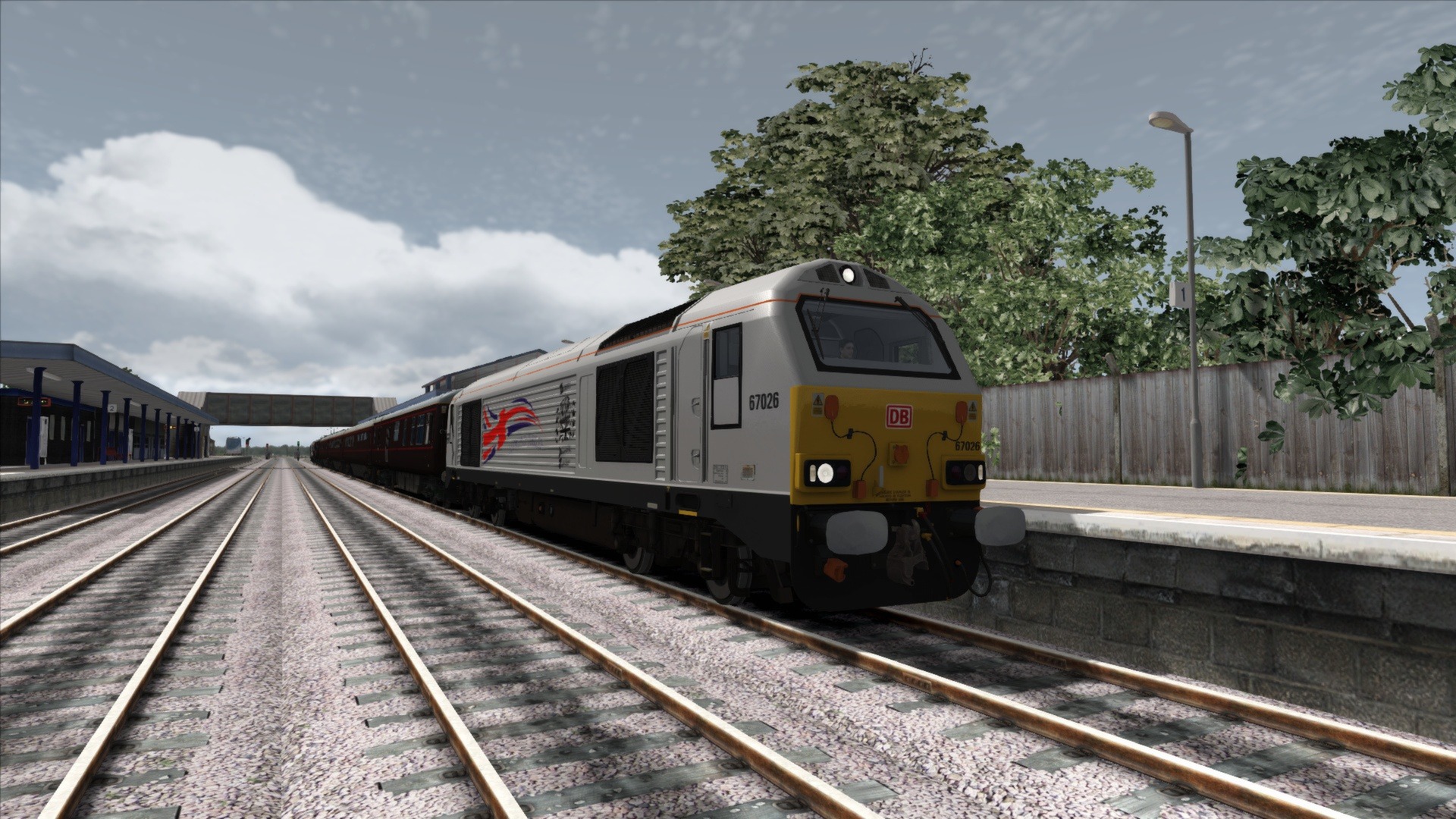Train Simulator - Class 67 Diamond Jubilee Loco Add-On DLC Steam CD Key Screenshot 3