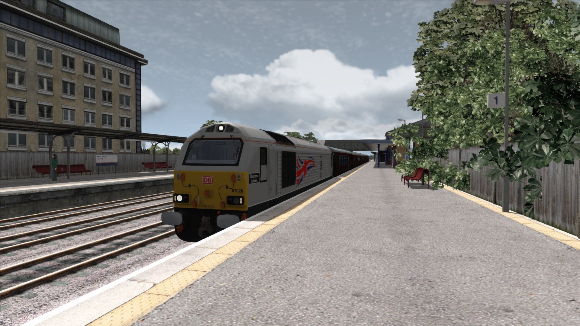 Train Simulator - Class 67 Diamond Jubilee Loco Add-On DLC Steam CD Key Screenshot 1