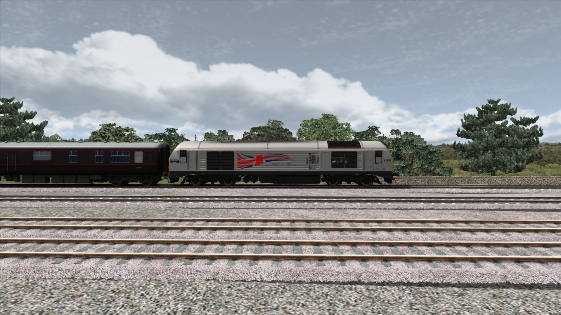 Train Simulator - Class 67 Diamond Jubilee Loco Add-On DLC Steam CD Key Screenshot 6