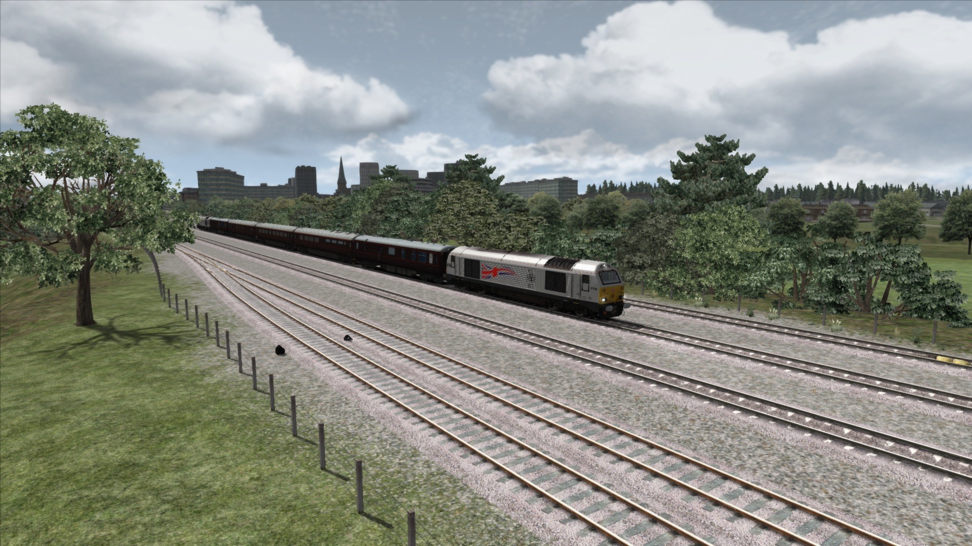 Train Simulator - Class 67 Diamond Jubilee Loco Add-On DLC Steam CD Key Screenshot 9