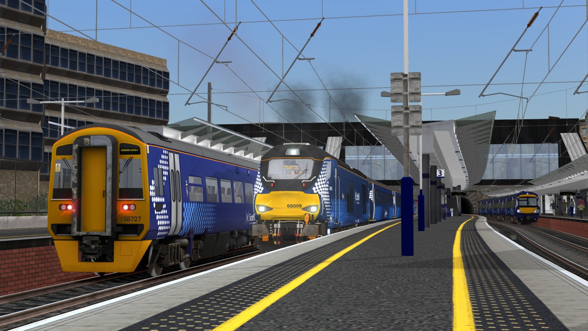 Train Simulator - Fife Circle Line: Edinburgh - Dunfermline Route Add-On DLC Steam CD Key Screenshot 1