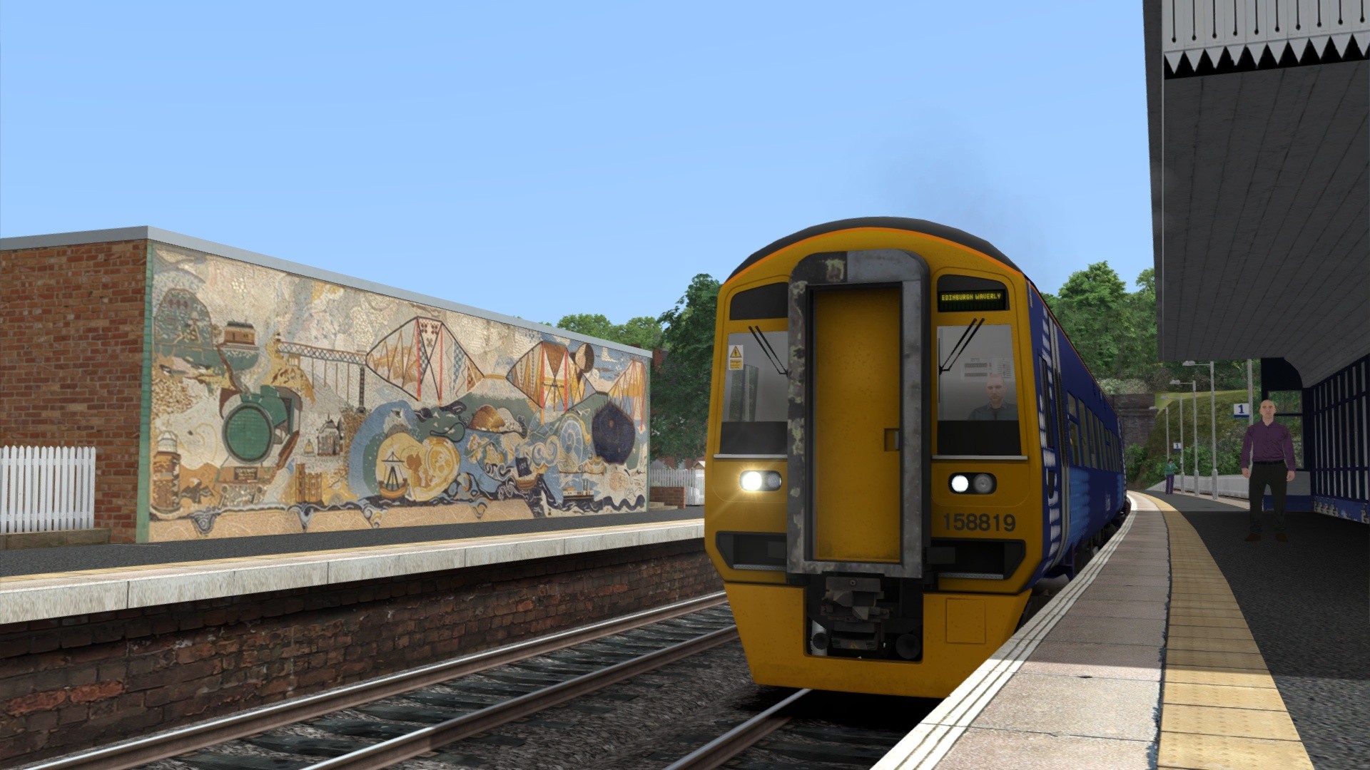 Train Simulator - Fife Circle Line: Edinburgh - Dunfermline Route Add-On DLC Steam CD Key Screenshot 4