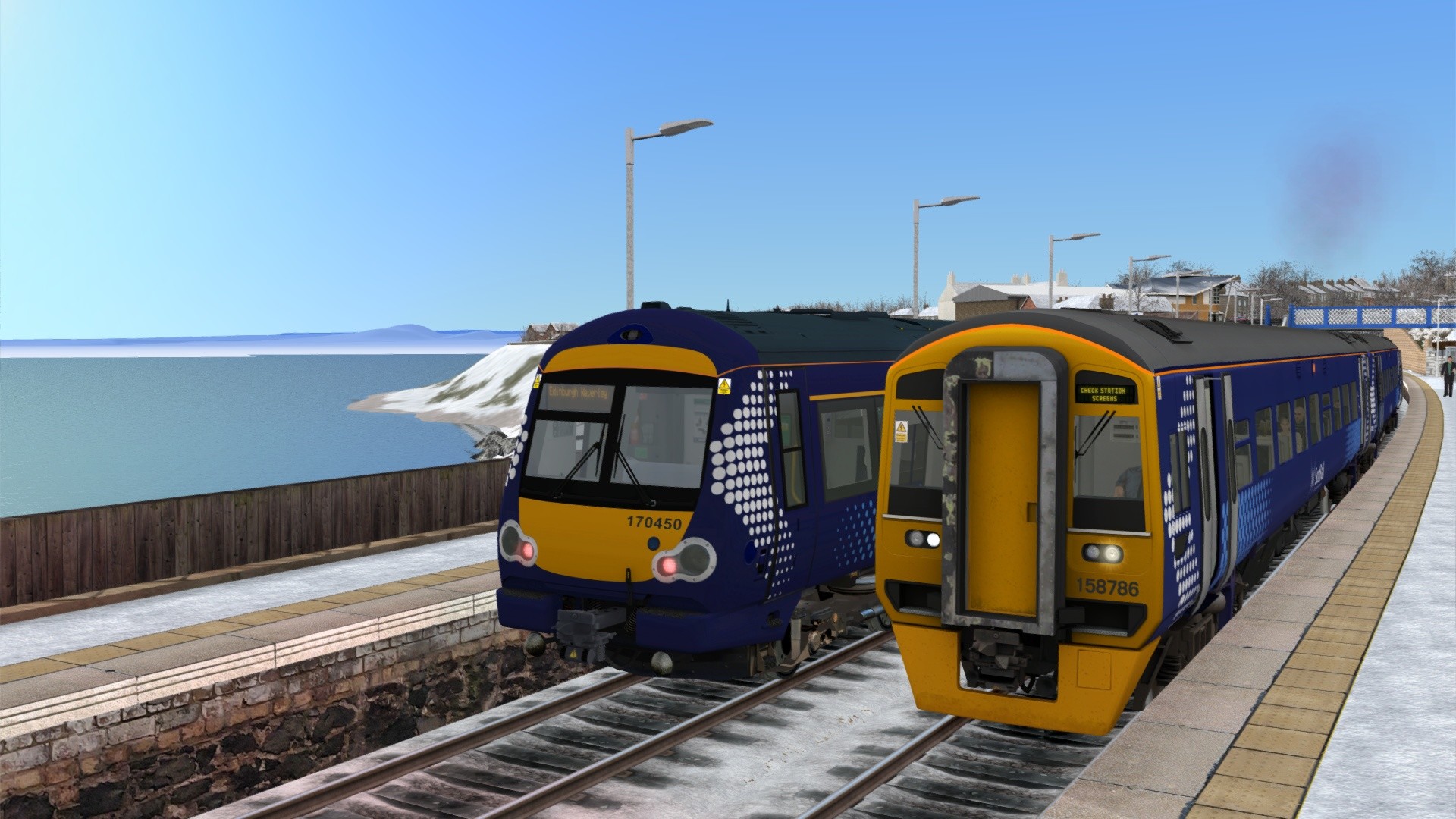 Train Simulator - Fife Circle Line: Edinburgh - Dunfermline Route Add-On DLC Steam CD Key Screenshot 8